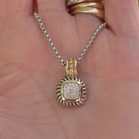 David Yurman Jewelry - David Yurman Albion Diamond Enhancer Pendant